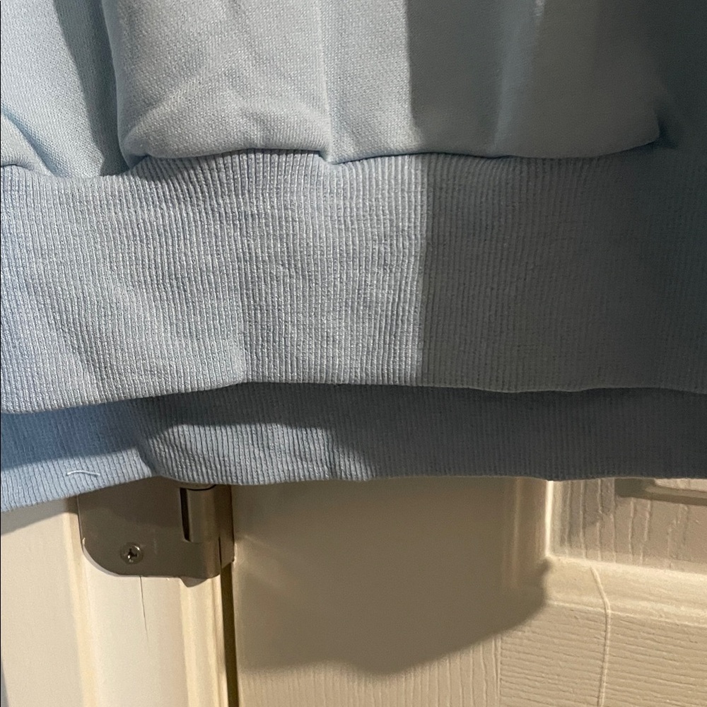 Sky Blue 'Be Nice' Women's Sweatshirt - Picture 10 of 12